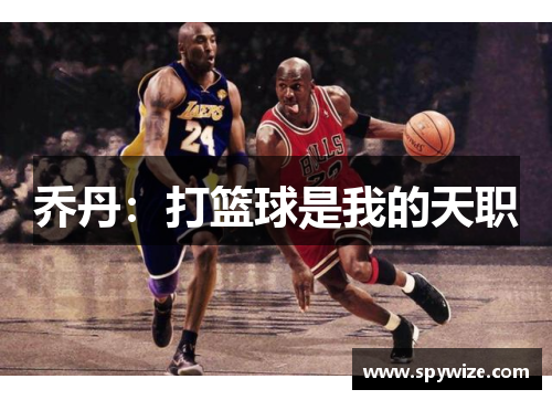 乔丹：打篮球是我的天职